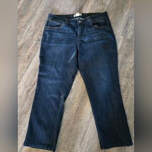 Democracy Dark Blue Straight Leg Jeans